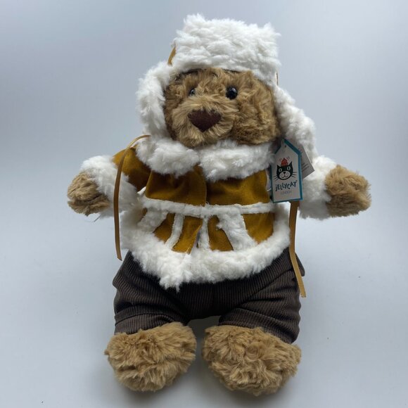 jellycat los angeles exclusive bartholomew bear alpine outfit the grove ski club - Picture 2 of 5